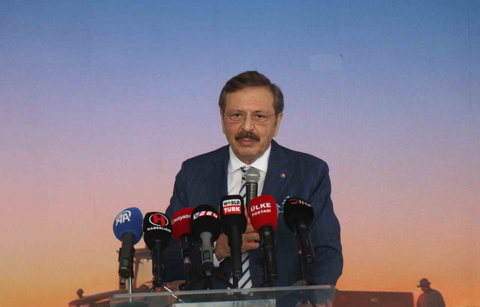 TOBB Başkanı Hisarcıklıoğlu: "Dünyada kim lider olacak derseniz, dünyayı doyuranlar lider olacak"