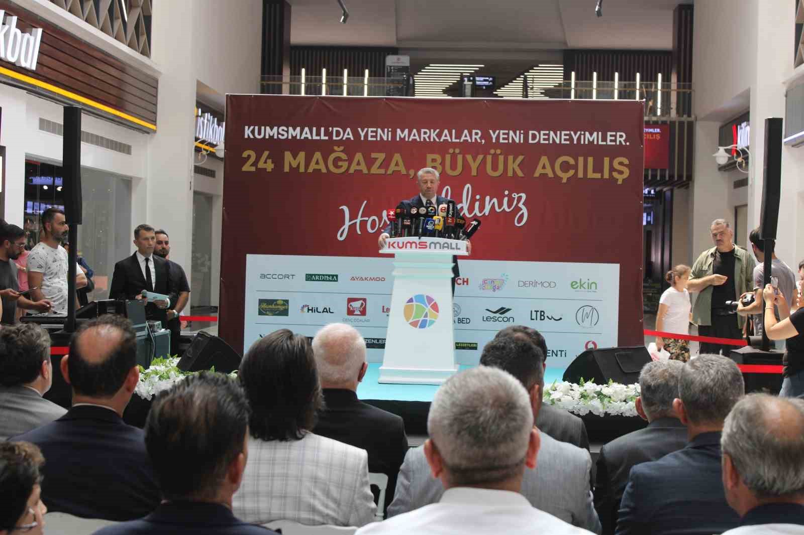 Kumsmall AVM’de 24 yeni mağaza açıldı