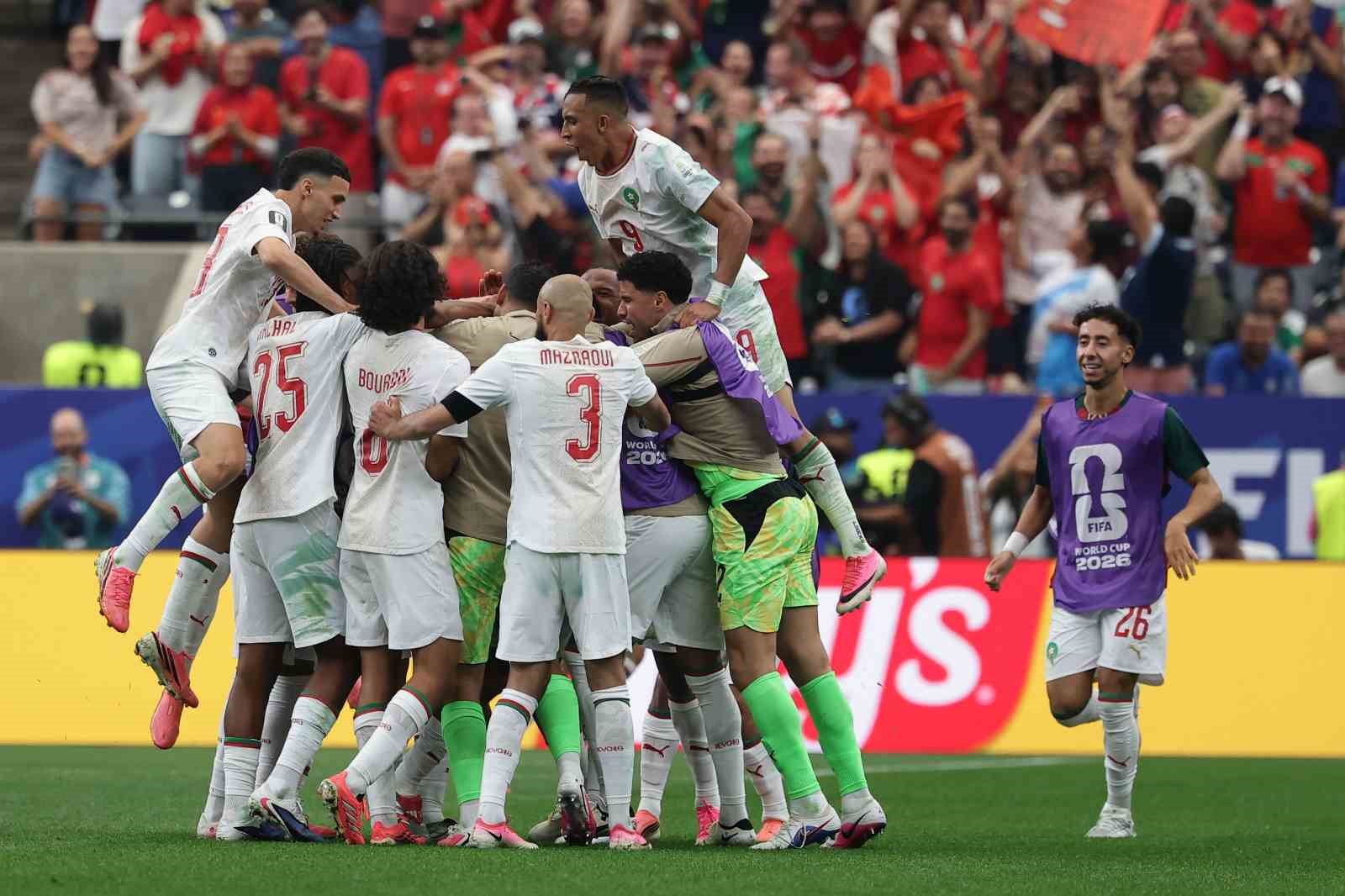 Dünya Kupası’nda ilk çeyrek finalist Fas