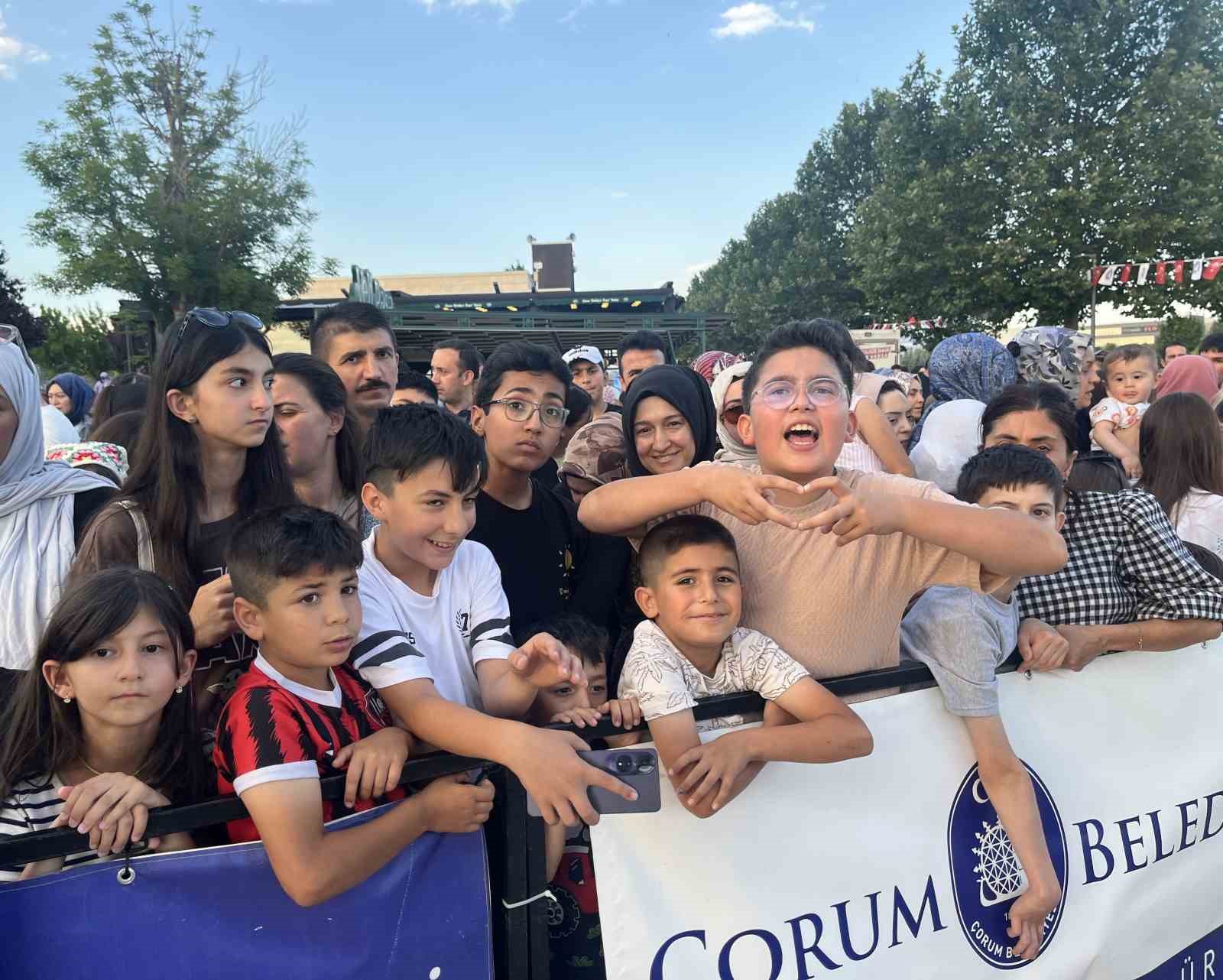 Çorum’da yaz okulları şenliğinden çocuklar doyasıya eğlendi