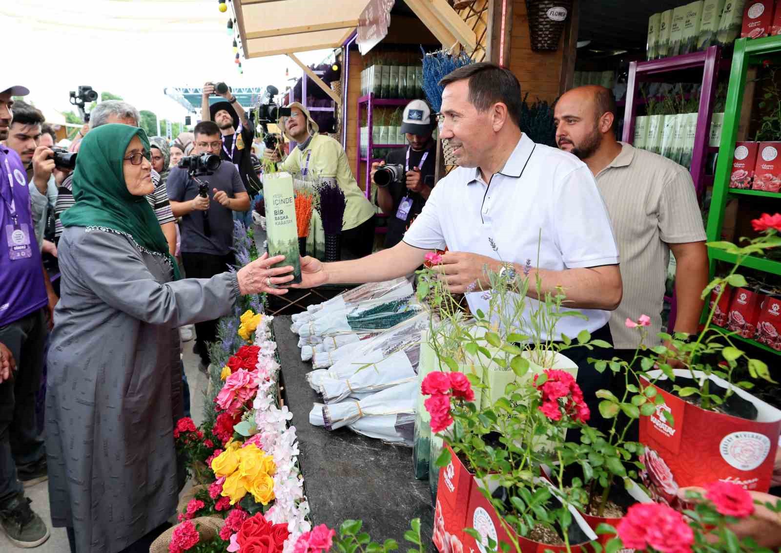 Konya’da "Karatay Lavanta Günlerinde" festival coşkusu