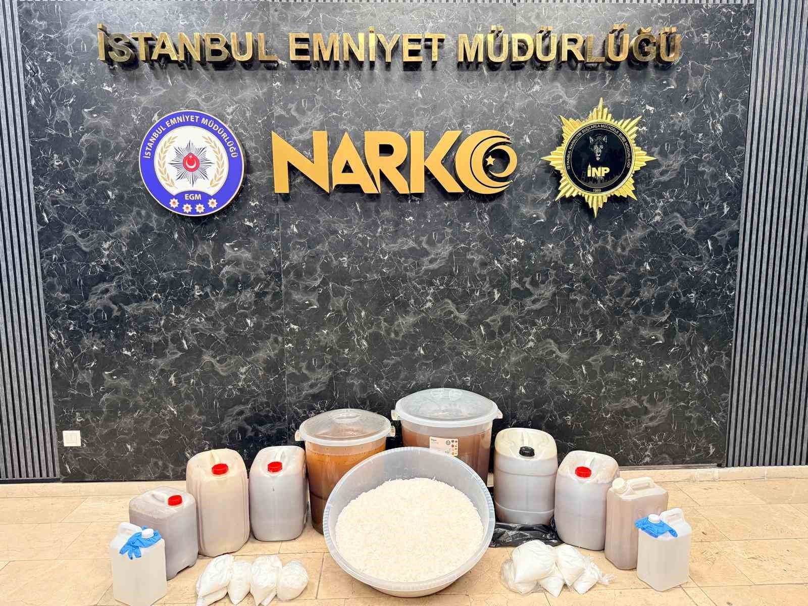 Şişli’de uyuşturucu operasyonu: 239 kilo uyuşturucu ele geçirildi