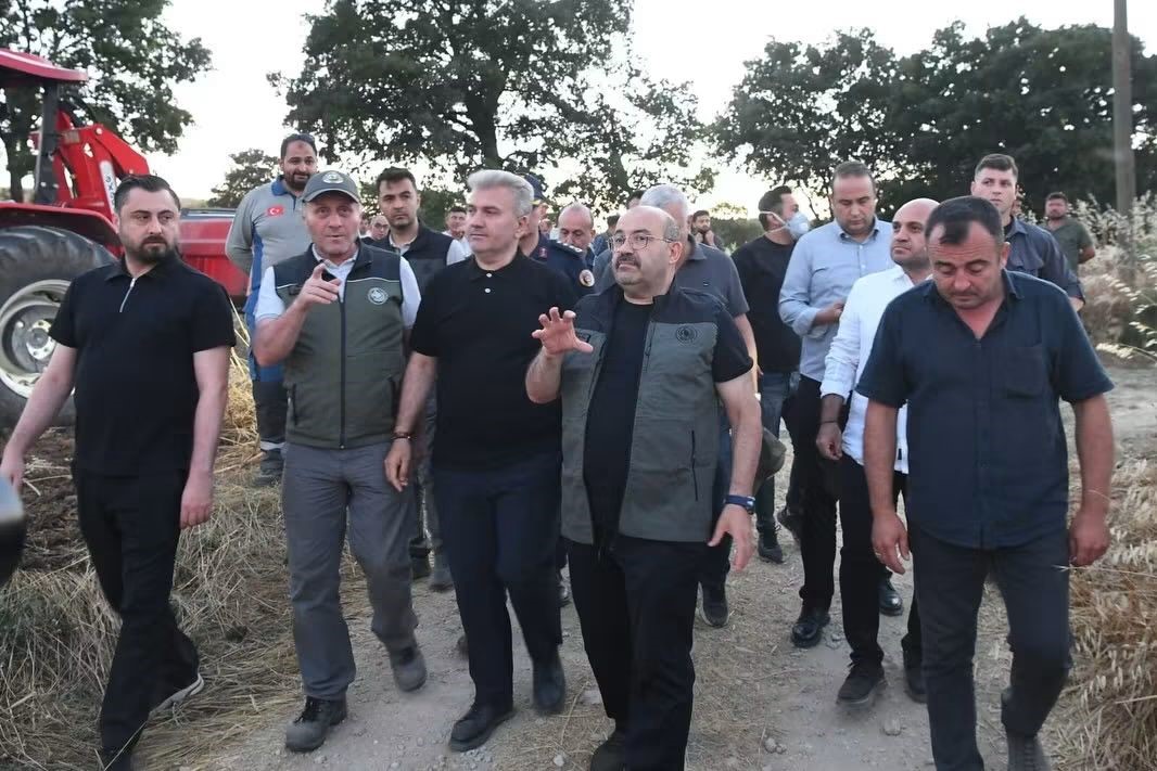 Balıkesir Valisi Ustaoğlu: "550 personelle yangınlara müdahalemiz devam ediyor"