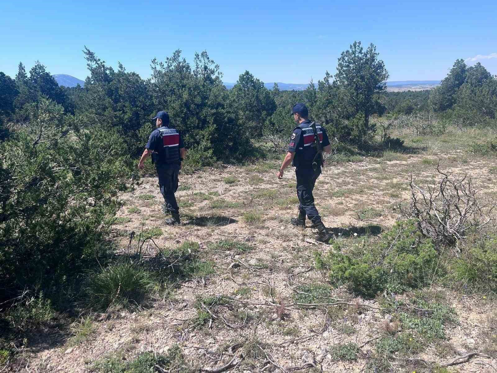 Kütahya’da orman yangınlarına karşı jandarma teyakkuza geçti