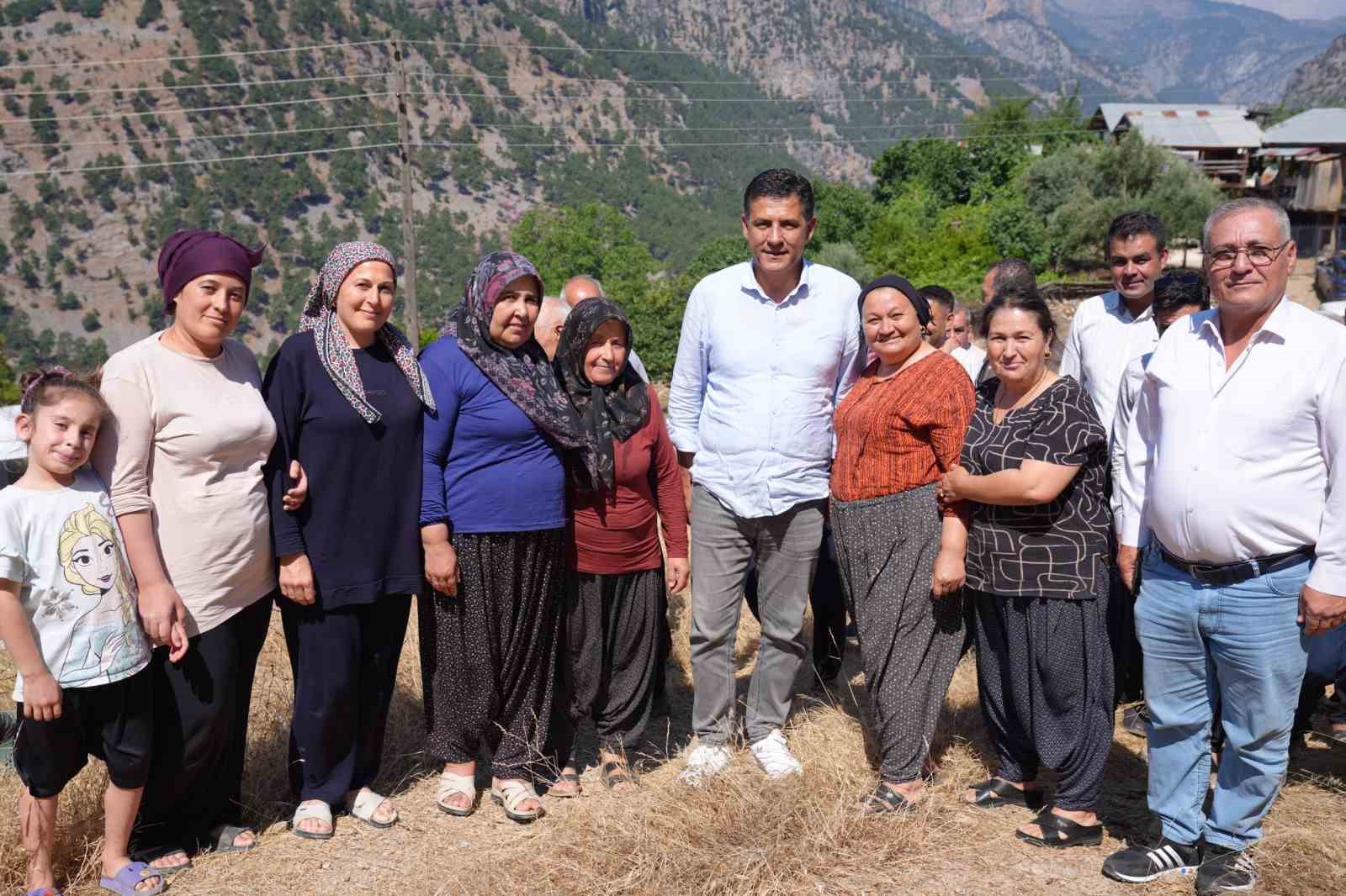 Başkan Atlı, kırsal mahallede vatandaşlarla buluştu