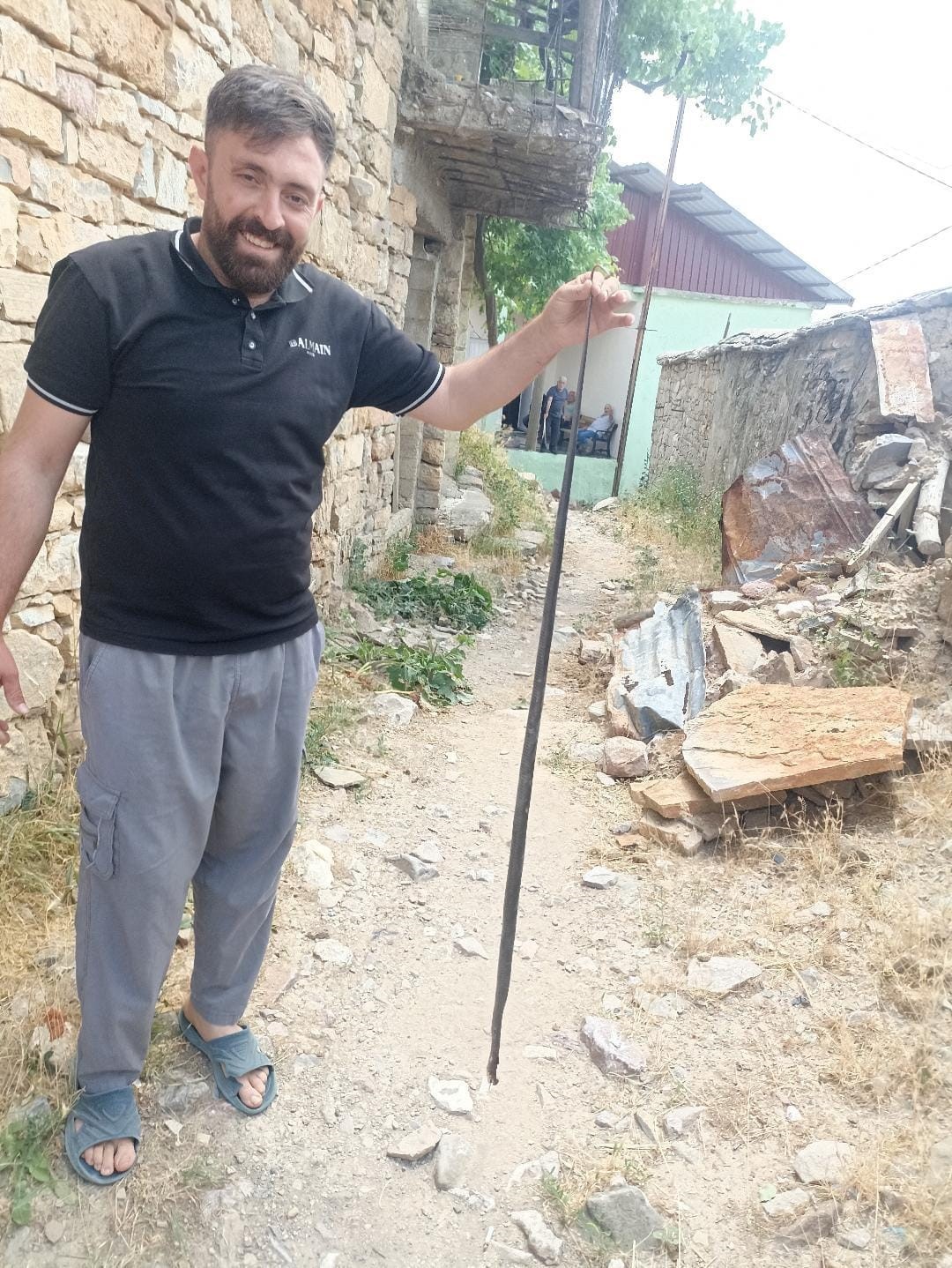 Baykan’da yılan paniği