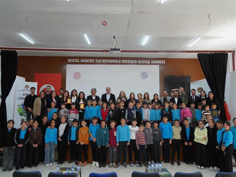 Alanya’da geleceğe yeşil yatırım: 3 bini aşkın öğrenciye çevre eğitimi
