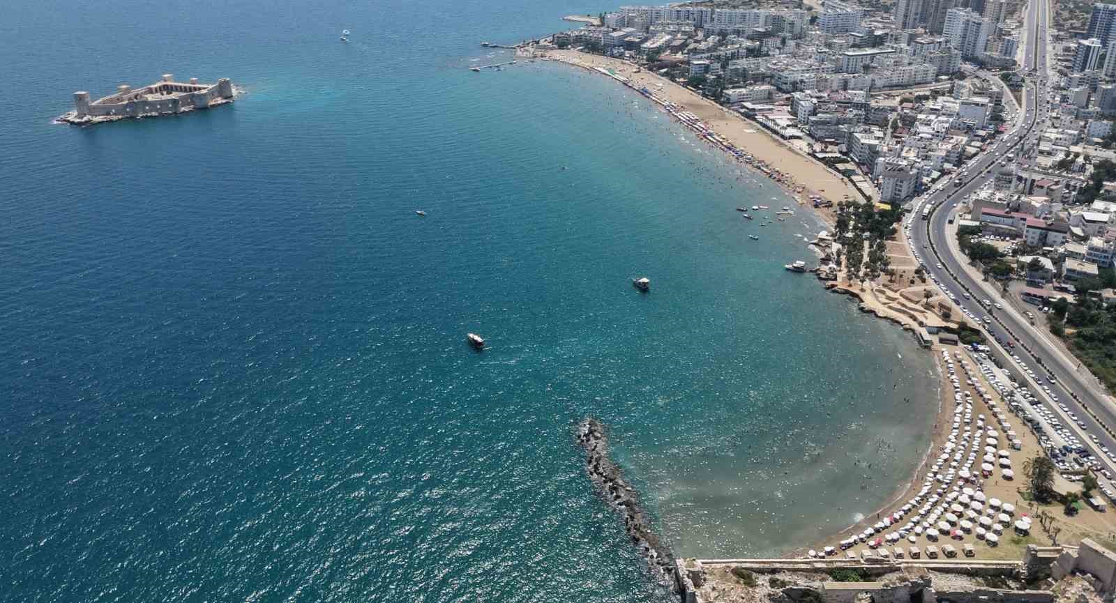 Serinlemek isteyenler, plajları doldurdu