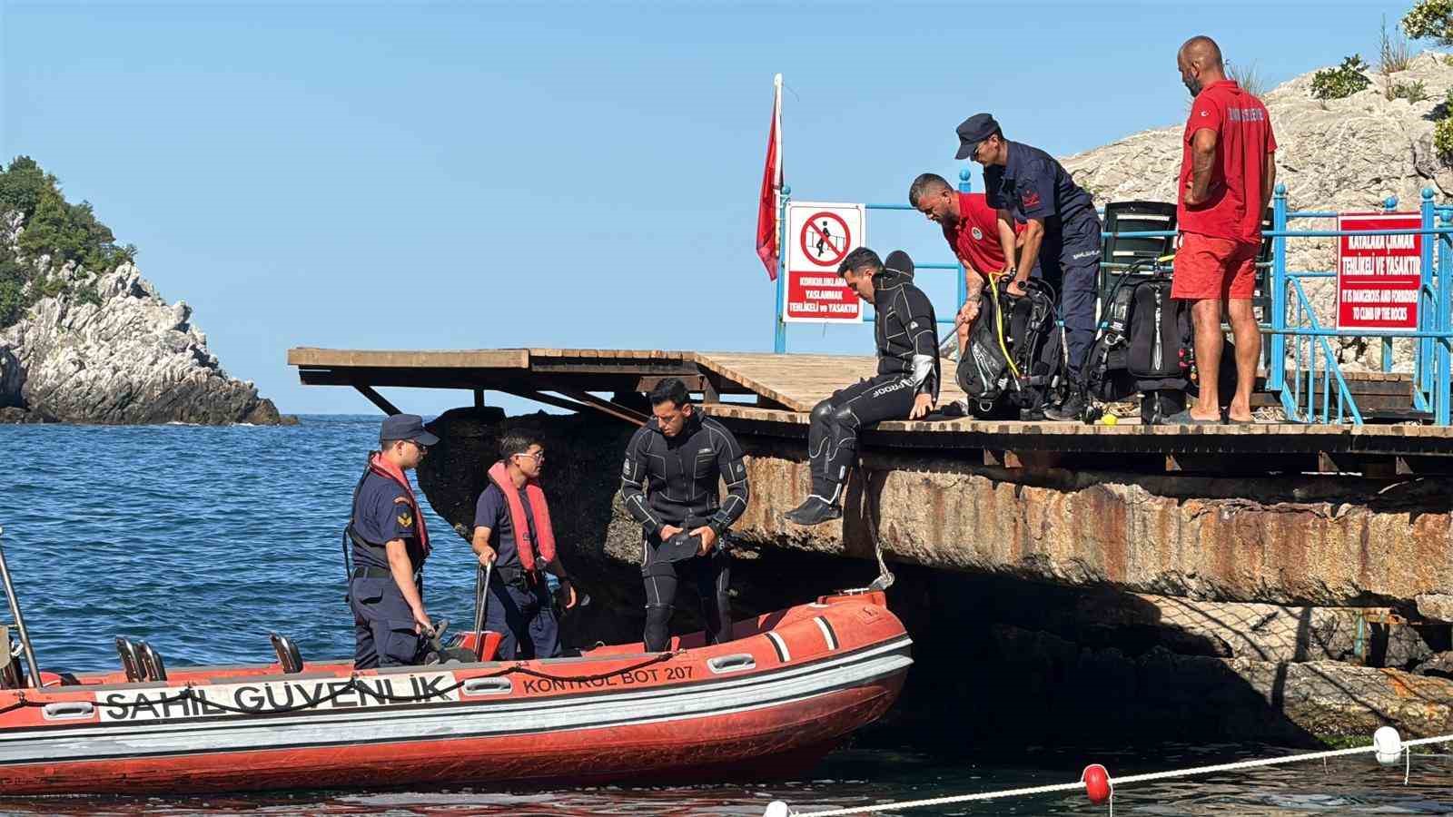 Zonguldak’ta dalgalara kapılan şahsın cansız bedenine ulaşıldı