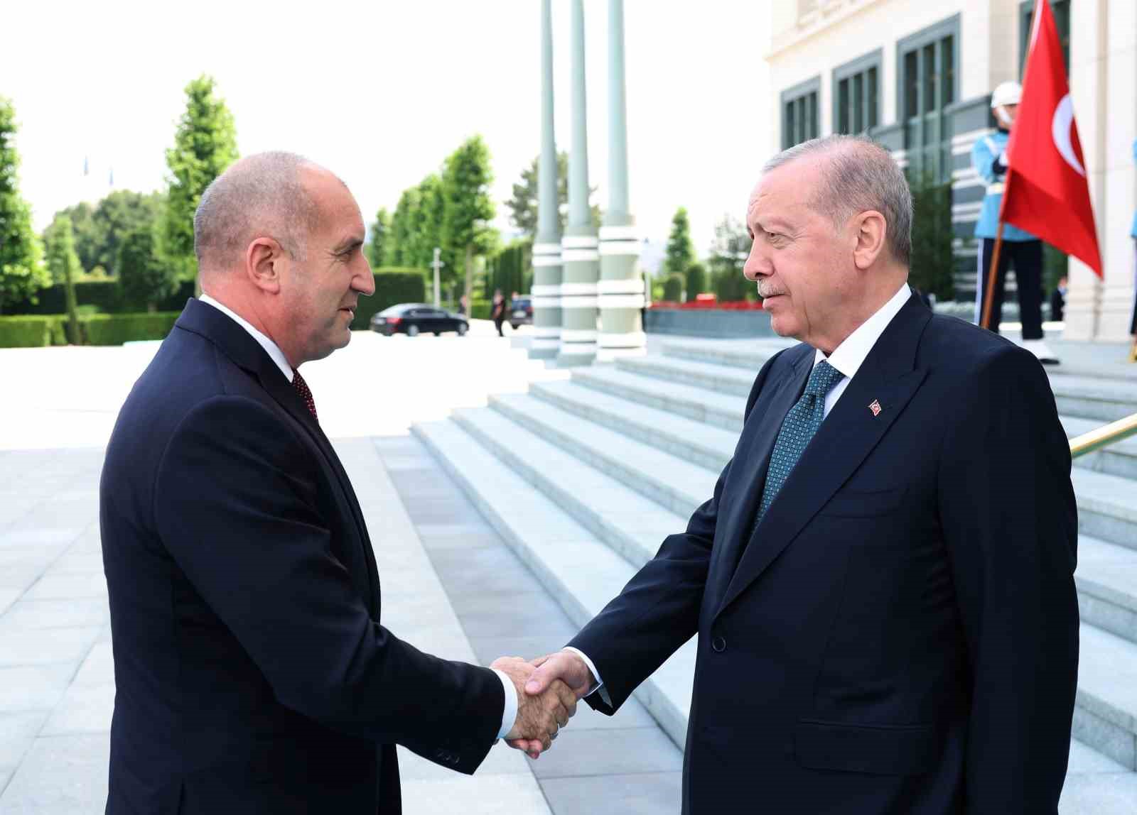 Cumhurbaşkanı Erdoğan, Bulgaristan Başbakanı Radev’i kabul etti