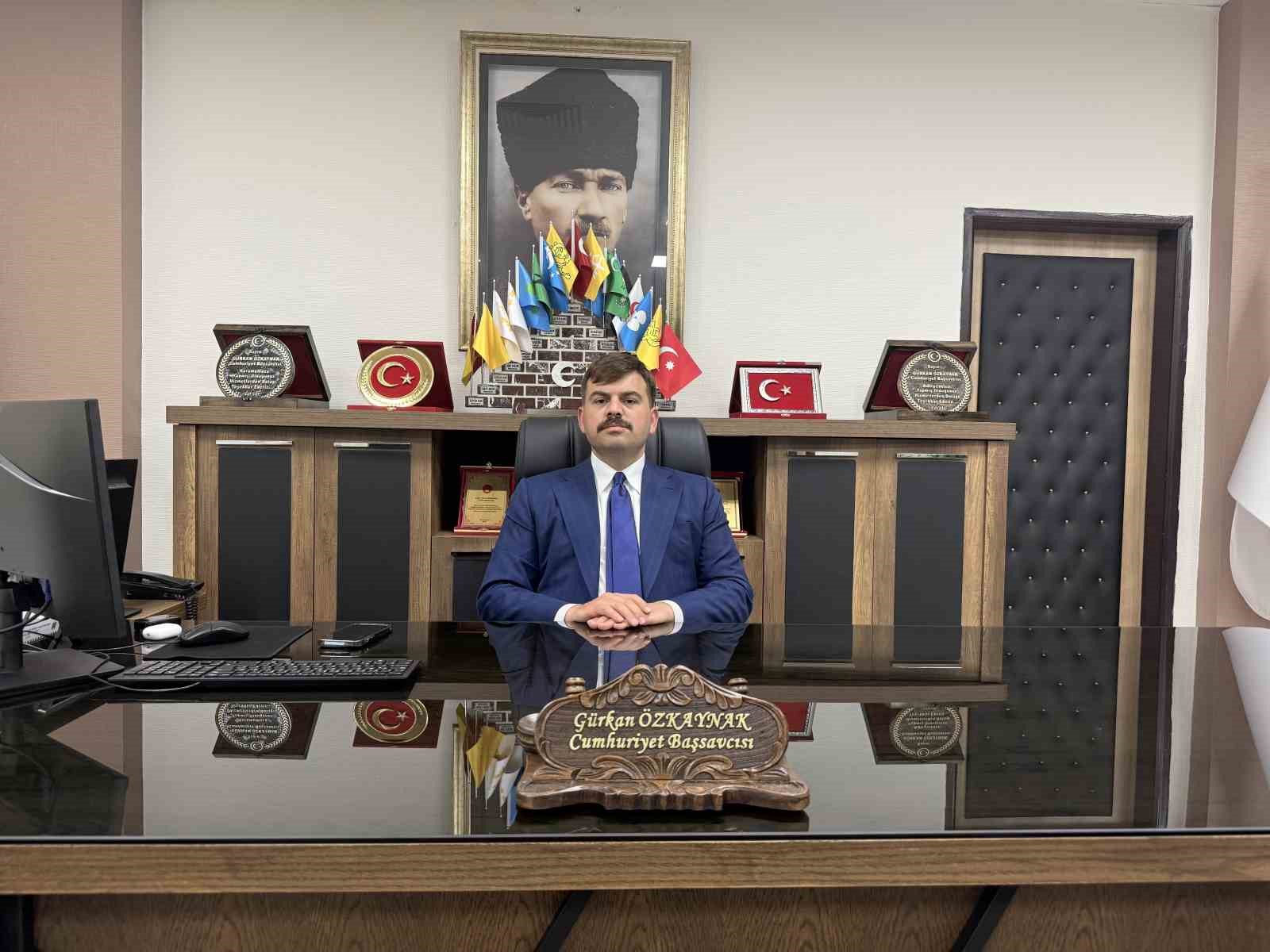 Tarsus Cumhuriyet Başsavcısı Gürkan Özkaynak görevine başladı