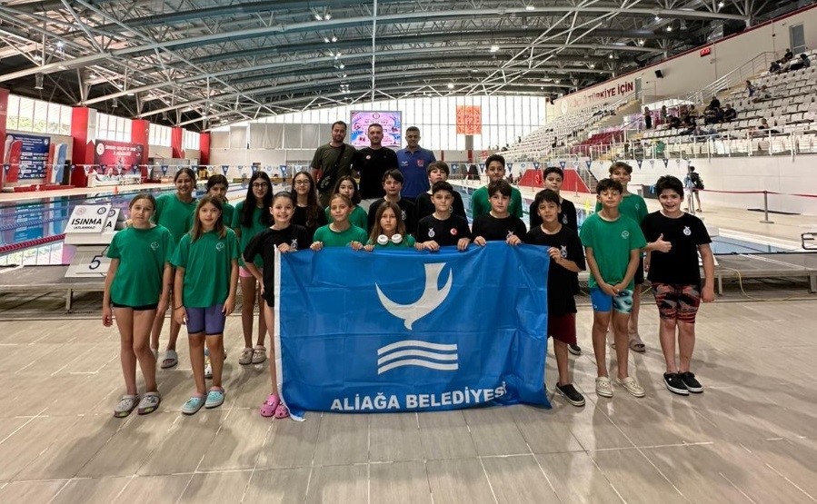 Aliağalı yüzücülerden Samsun’da önemli başarı