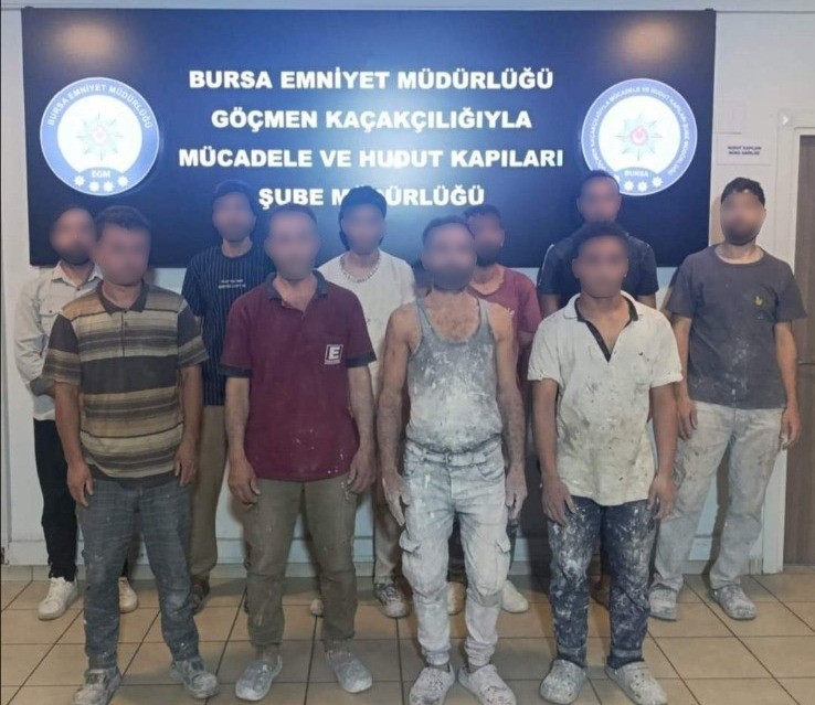 Kaçak yabancı uyrukluların çalıştırıldığı iş yerine operasyon