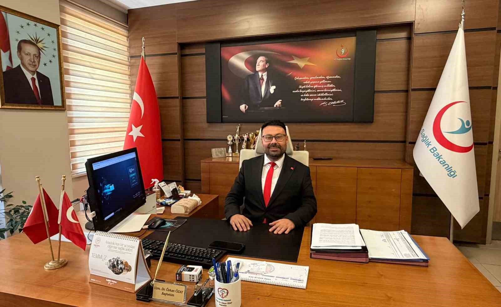 Mut Devlet Hastanesine yeni başhekim atandı