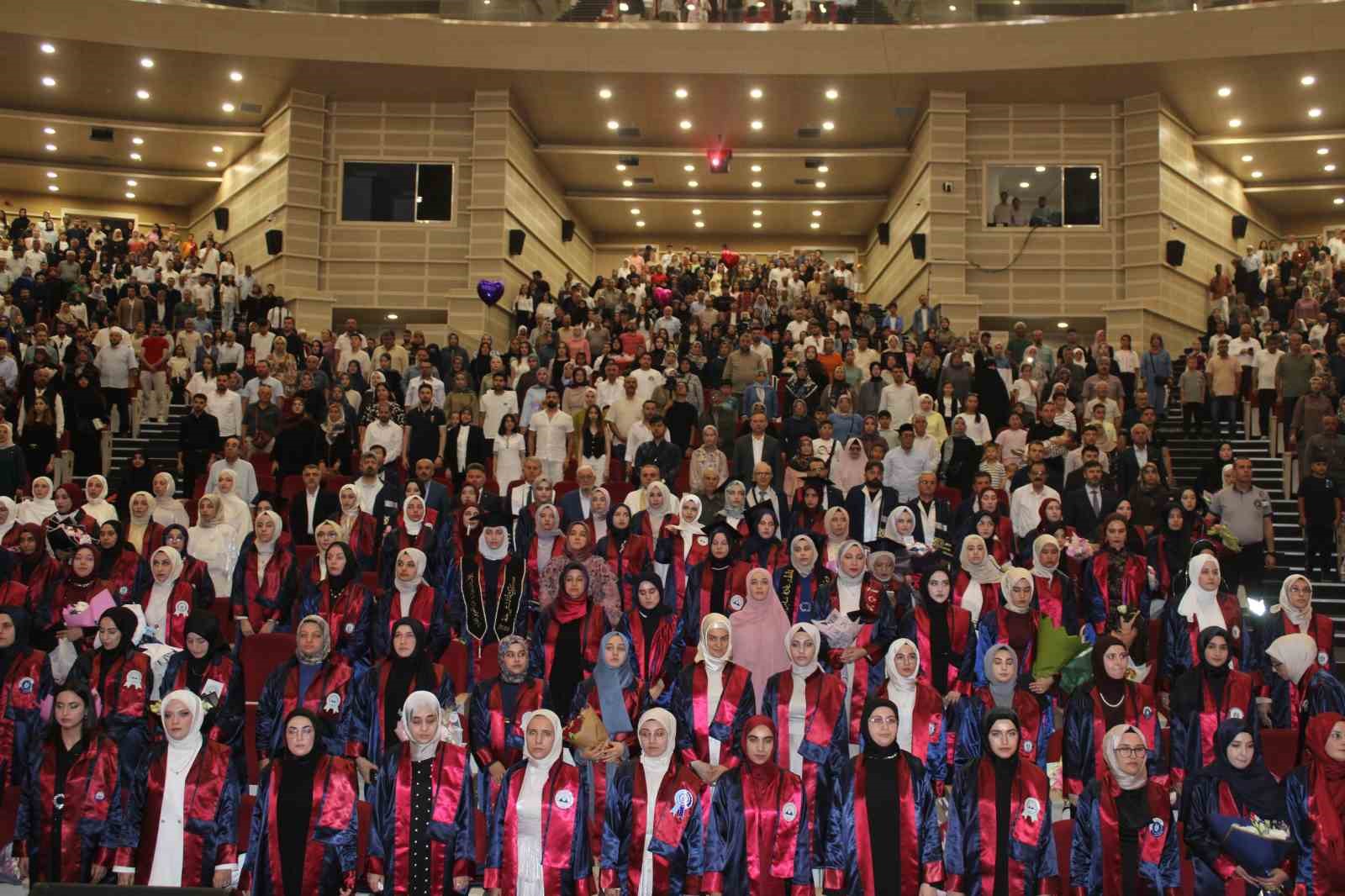 ERÜ İlahiyat Fakültesi’nde mezuniyet sevinci