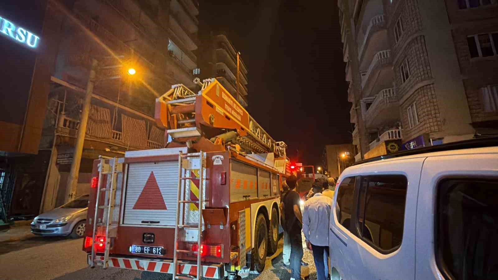 Osmaniye’de mangal keyfi itfaiyeyi alarma geçirdi