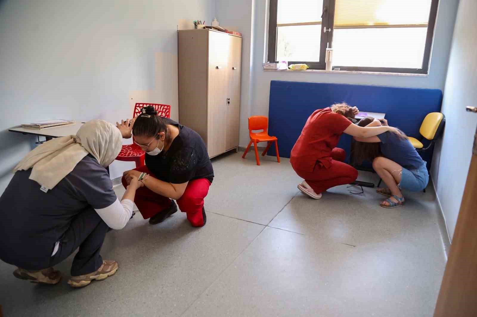 EFAK’tan Otizm Yaşam Merkezi’nde hayat kurtaran tatbikat