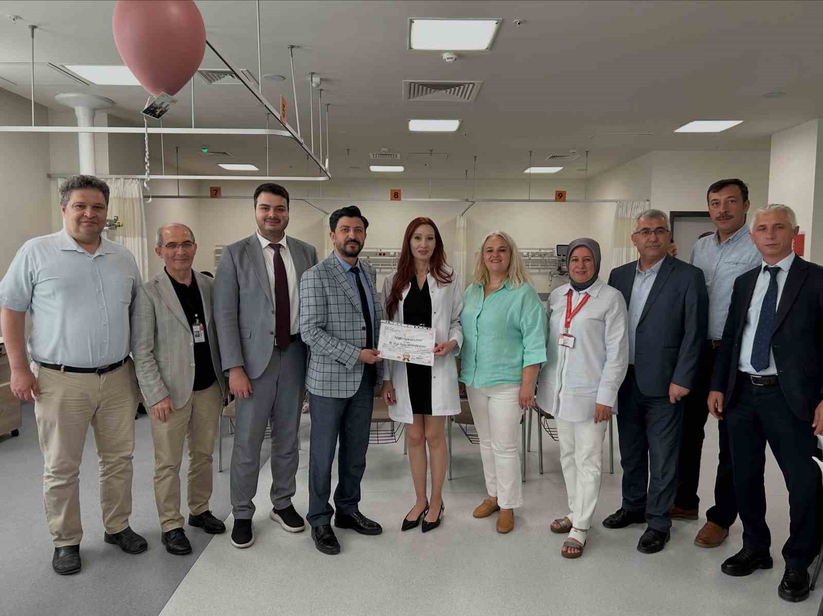 Kütahya Şehir Hastanesi’nde genel cerrahi uzmanı sevinci