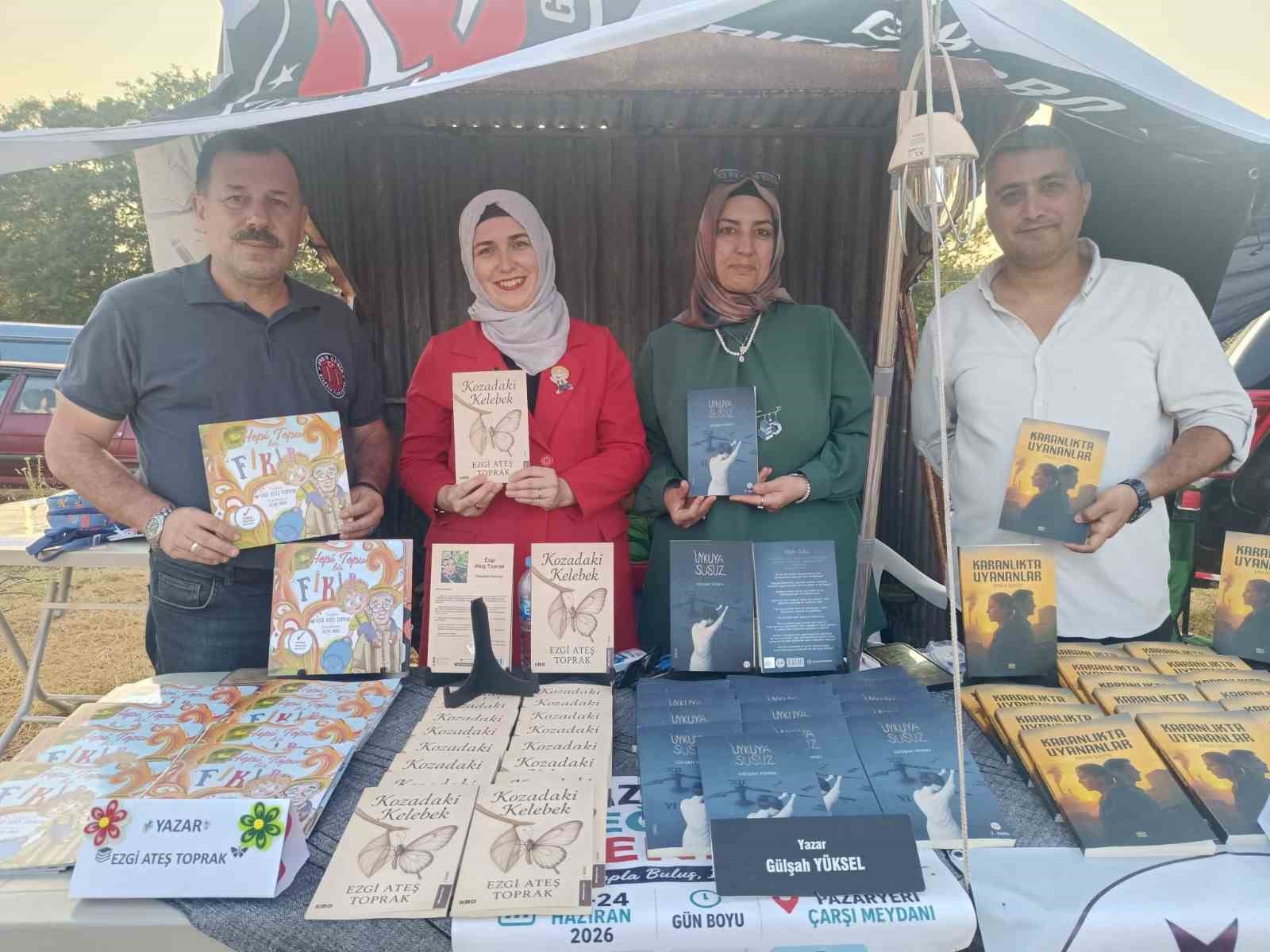 Bozüyüklü yazarlar Kınık’ta okurlarıyla buluştu