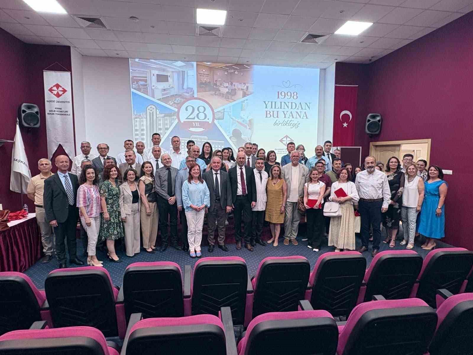 Başkent Adana Hastanesi 28. kuruluş yıl dönümünü kutladı
