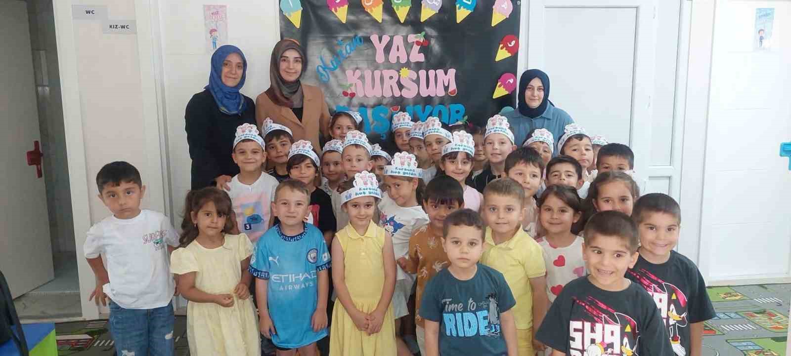 Öğrenciler yaza Kur’an-ı Kerim ile başladı
