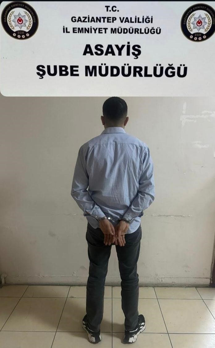 Gaziantep’te 18 yıl hapis cezası bulunan şüpheli yakalandı