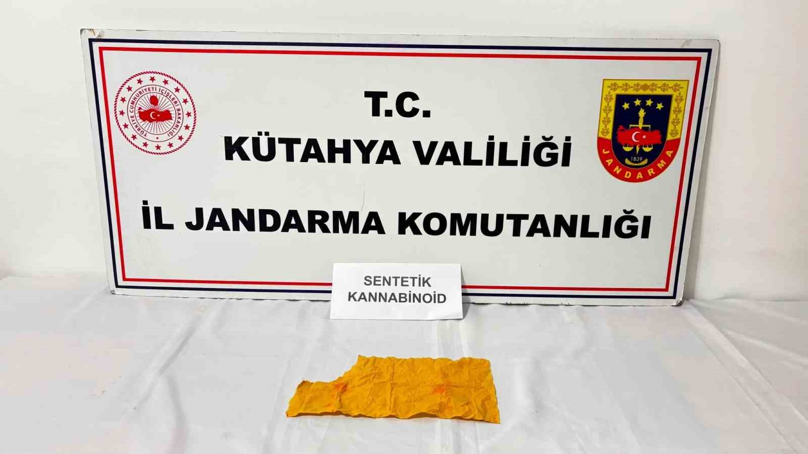 Simav’da uyuşturucu madde operasyonu