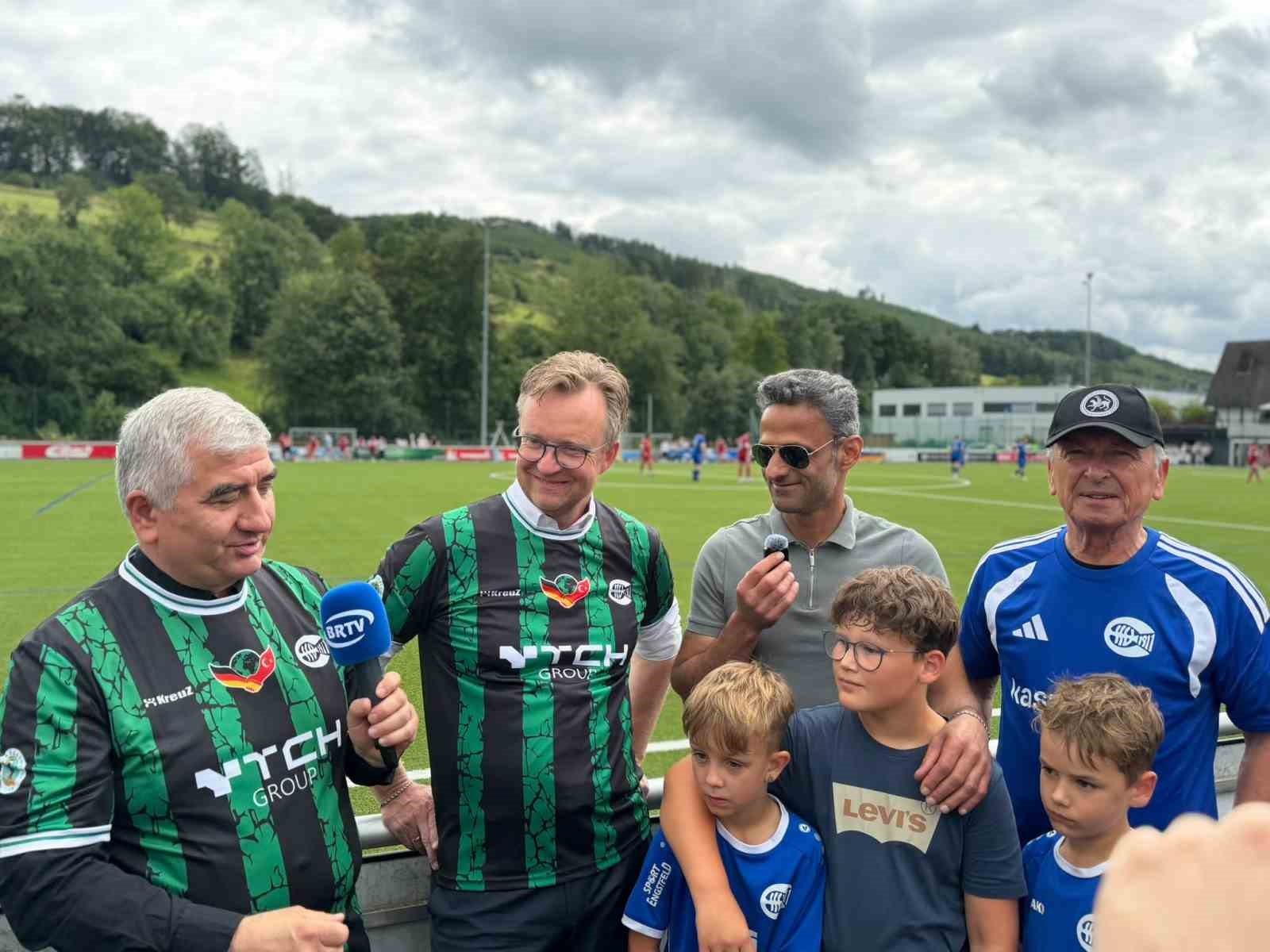 Çaycumaspor ile SSV Elspe arasında dostluk kazandı