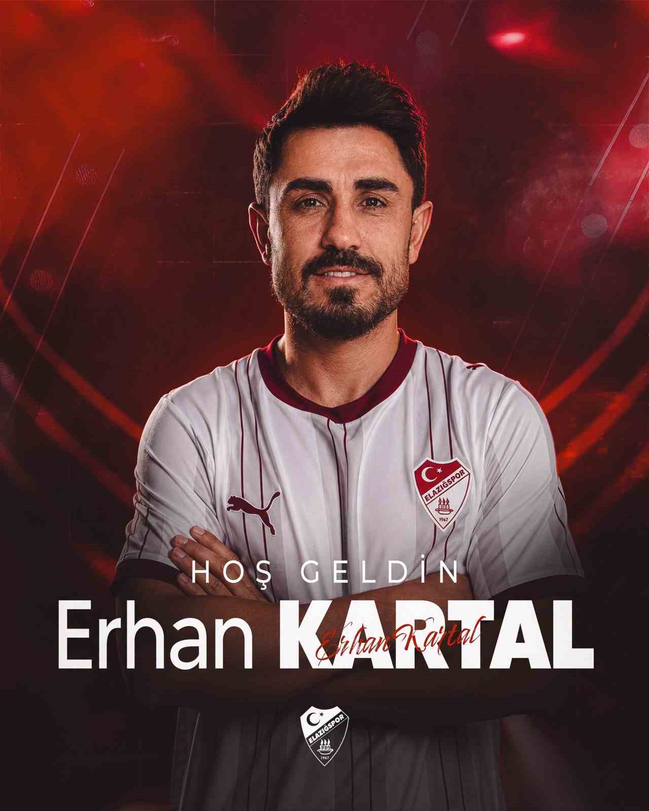 Elazığspor, Erhan Kartal ile anlaştı