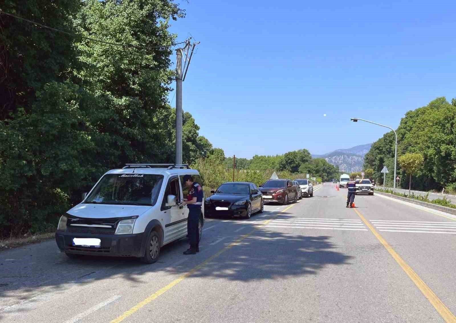 Haziran ayında jandarma ekiplerince 213 kişi tutuklandı