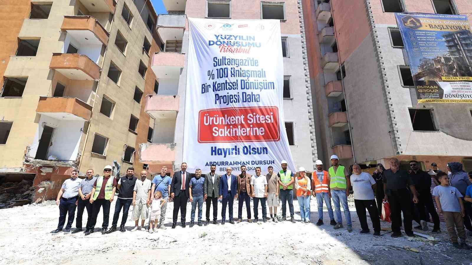 Sultangazi’de kentsel dönüşüme devam