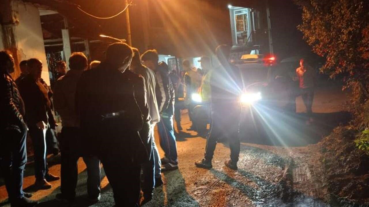 Görele’de duyulan şiddetli patlama sesi köy halkını tedirgin etti