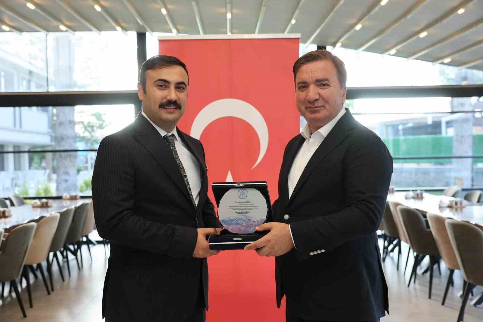 Erzincan Cumhuriyet Başsavcısı Değerli için veda programı düzenlendi