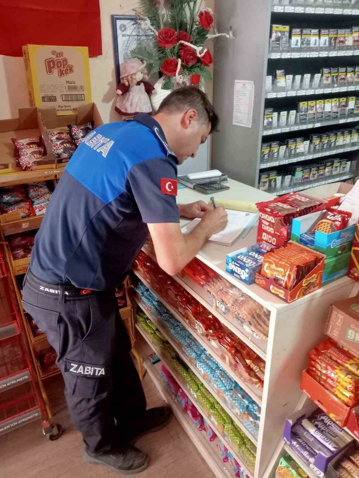 Koçarlı’da marketlere sıkı zabıta denetimi