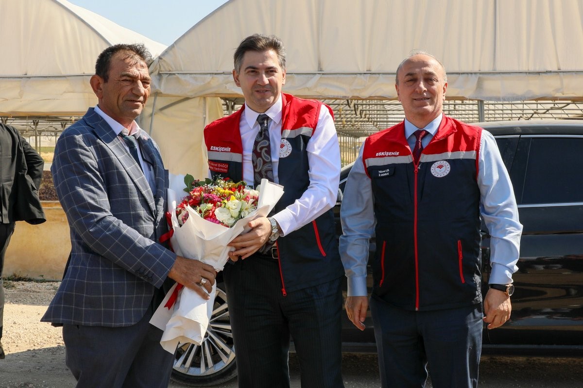 Tarım ve Orman Bakan Yardımcısı Bağcı Eskişehirli üreticilerle bir araya geldi