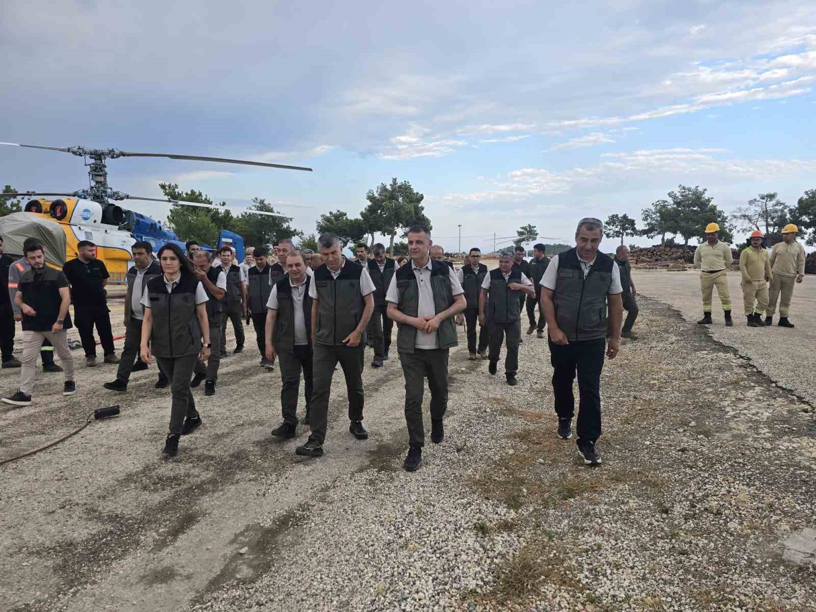 Mersin’de orman yangınlarına karşı teyakkuz vurgusu