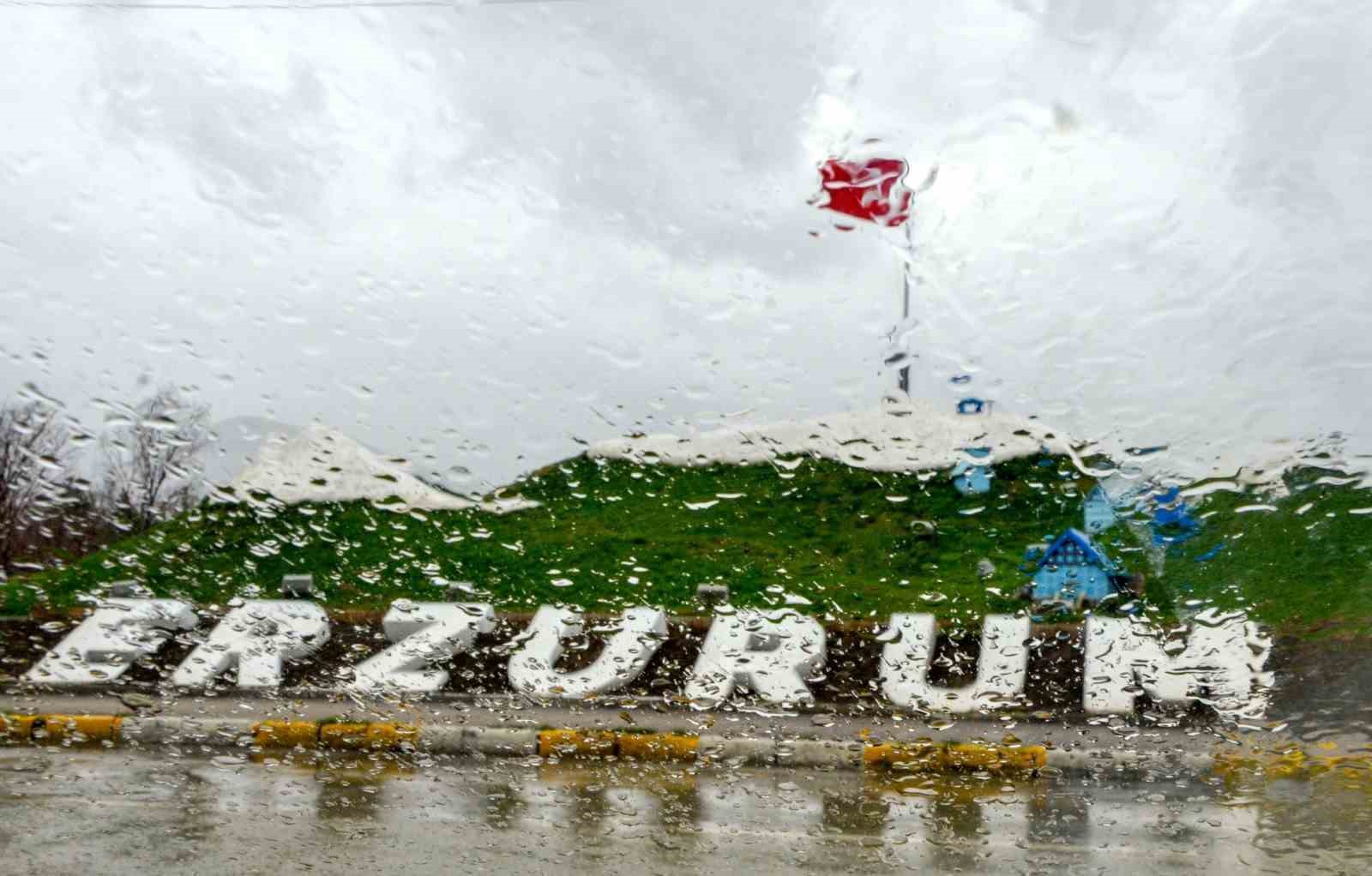 Meteoroloji’den Erzurum ve çevre iller için kuvvetli yağış uyarısı