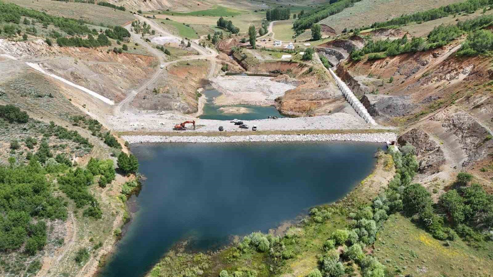 Petekli Göleti ile 6 bin 340 dekar arazi suya kavuşacak