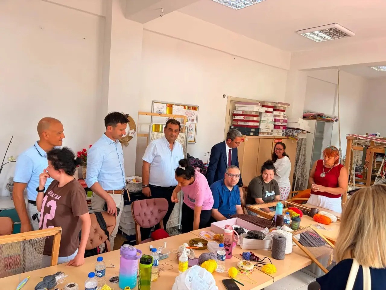 Sinop’ta özel bireyler el sanatlarıyla engelleri aşıyor