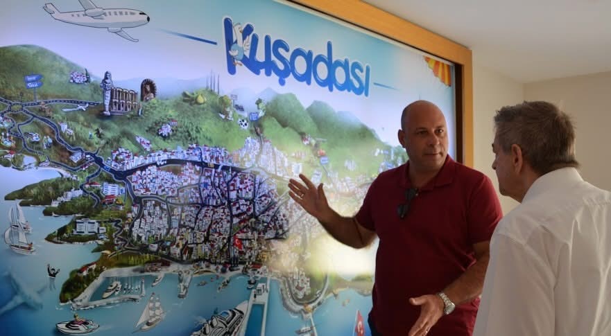 Kuşadası Ticaret Odası’nda kardeş şehir buluşması