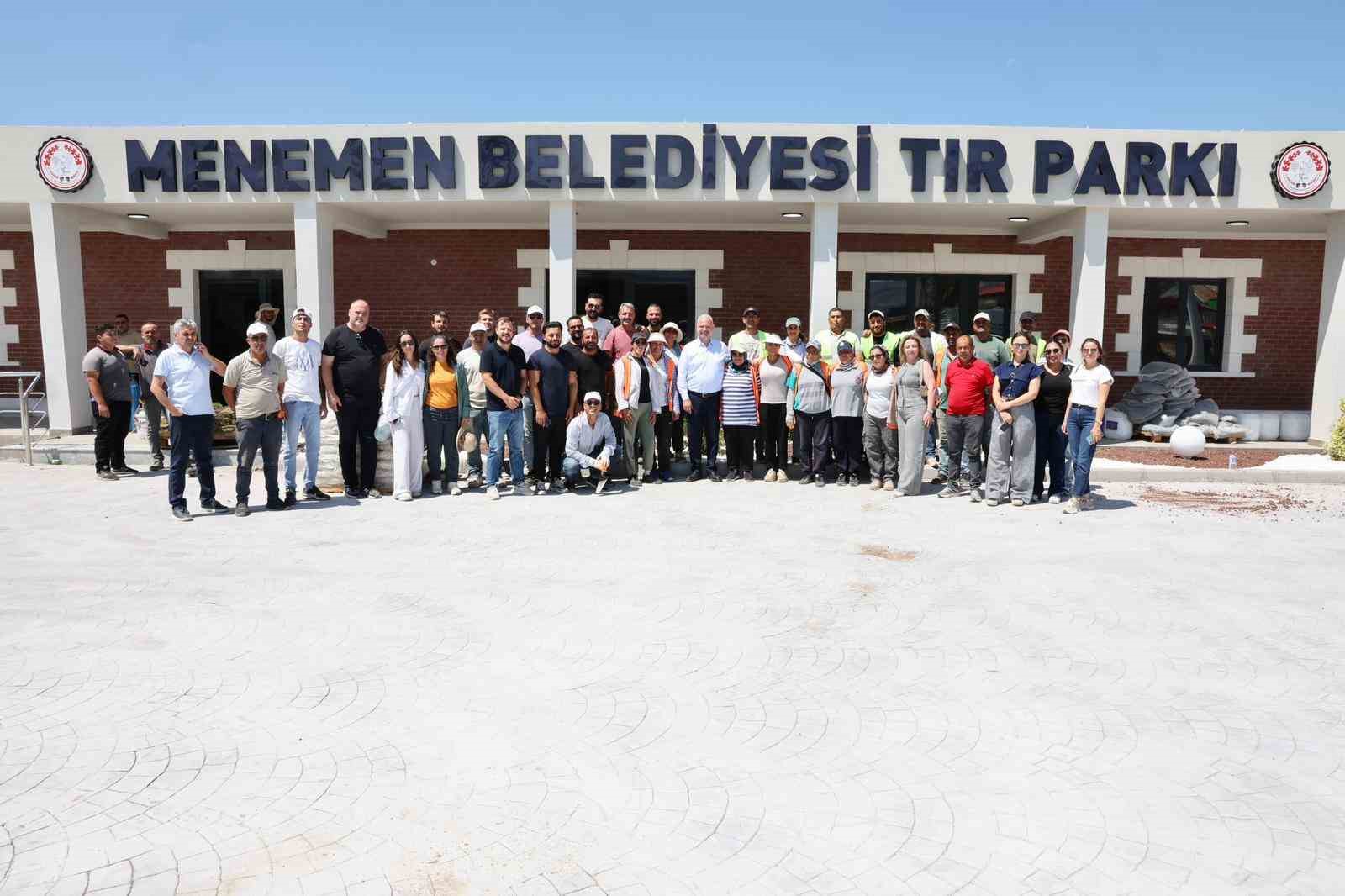 Uzun yol şoförlerine Menemen’de otel konforunda tesis