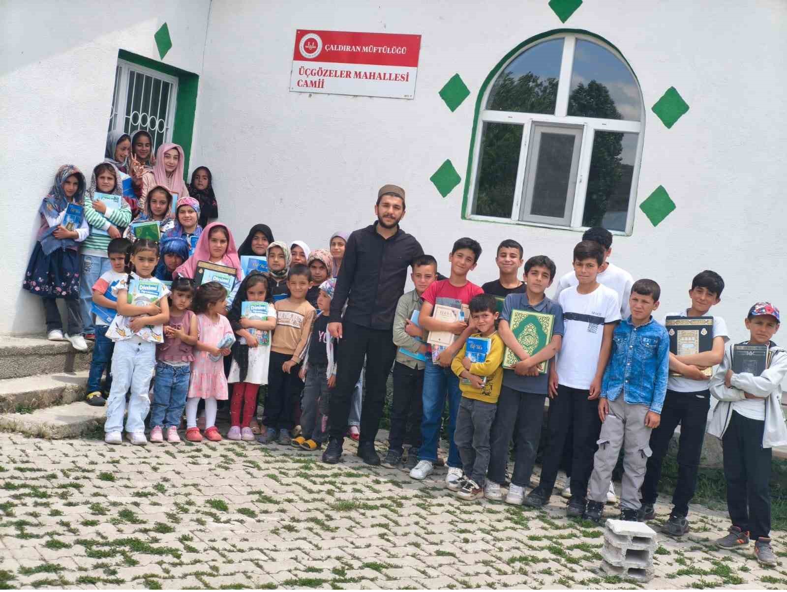 Çaldıran’da yaz Kur’an kursları büyük bir coşkuyla başladı