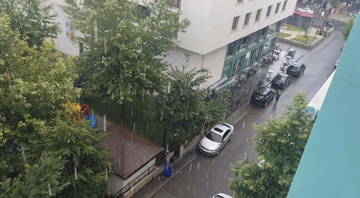 Meteorolojinin uyardığı Bingöl’de sağanak etkili oldu