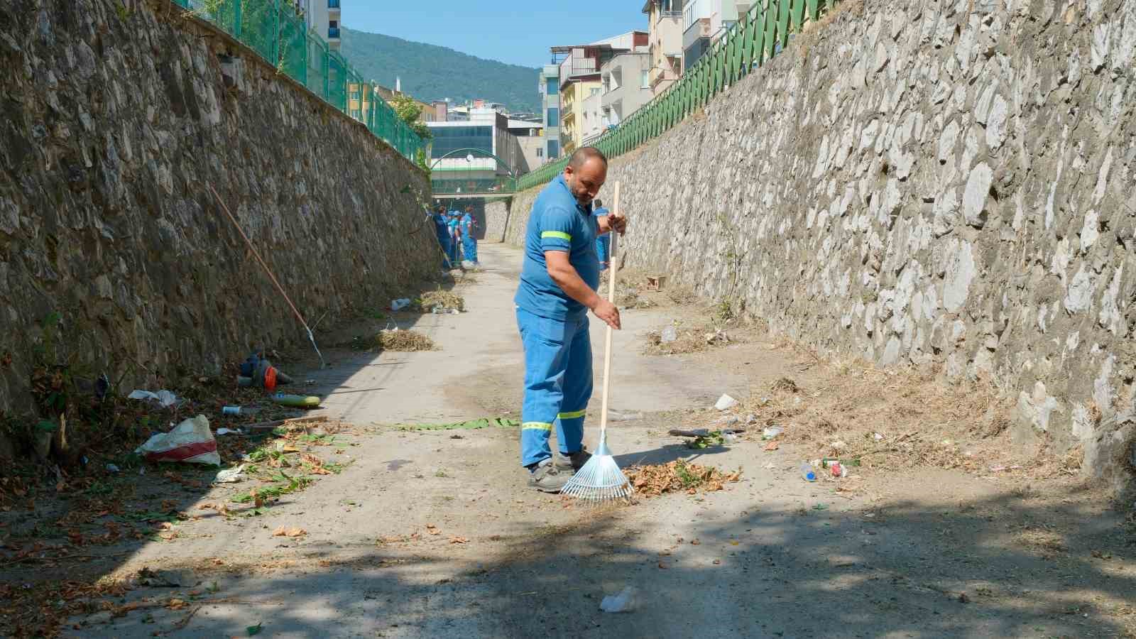 Selçukbey Kanalı’nda kapsamlı temizlik