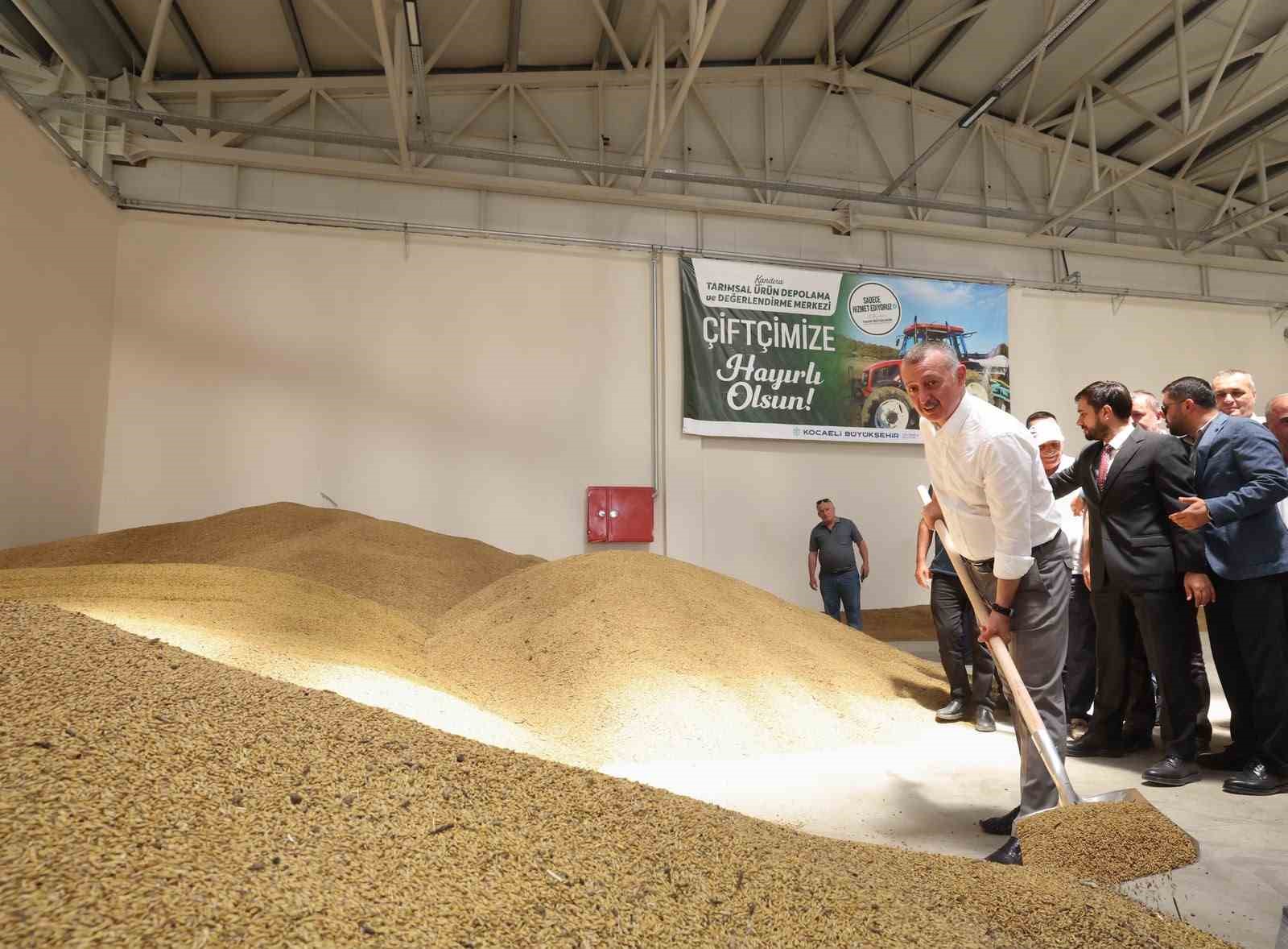 Kandıralı çiftçilerin depolama sorununa modern çözüm