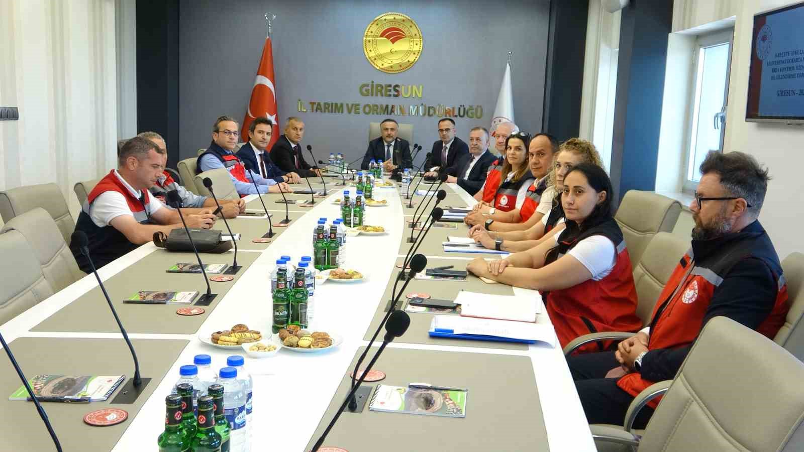 Giresun’da kahverengi kokarcaya karşı 130 bin samuray arısı doğaya salındı