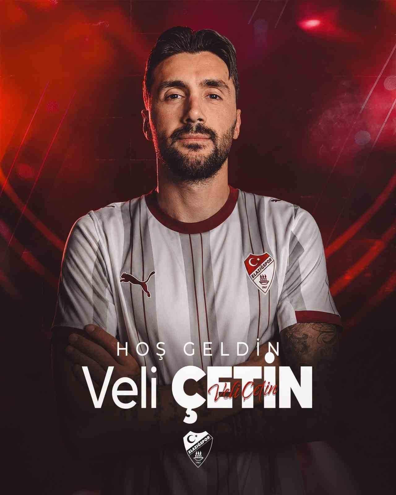 Elazığspor, Veli Çetin’i açıkladı
