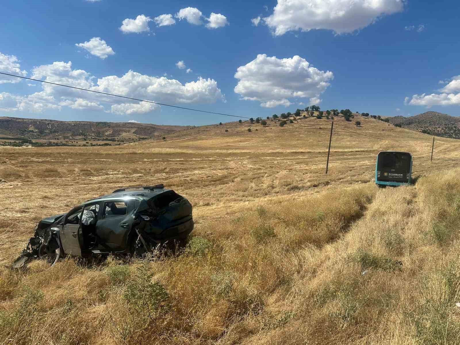 Çarpışmaktan kaçtılar kazadan kaçamadılar: 2 yaralı