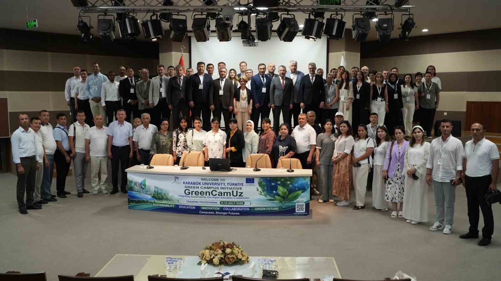 KBÜ Erasmus+ GreenCamUz projesine ev sahipliği yapıyor