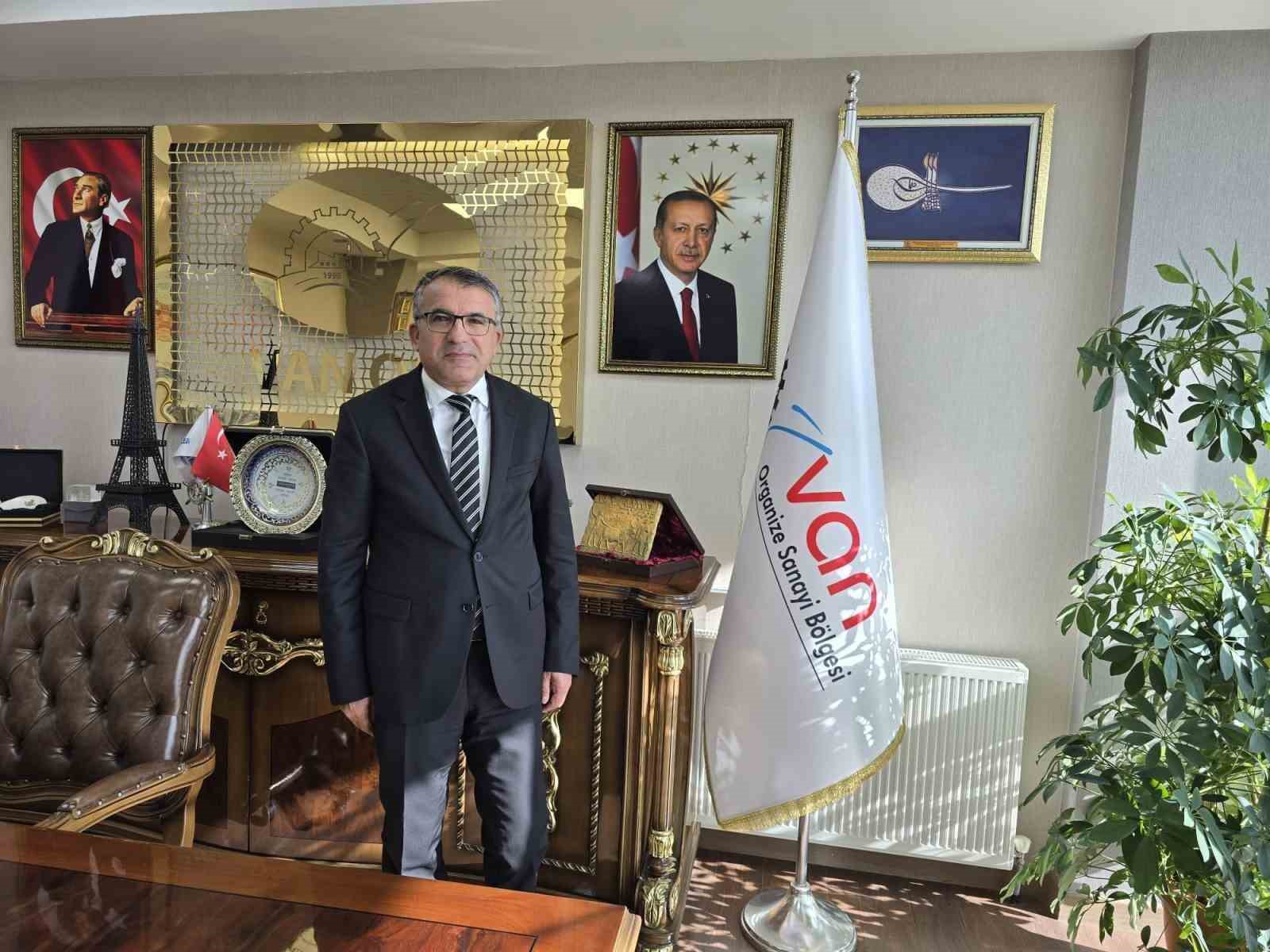 Van OSB Başkanı Memet Aslan: "Kesintisiz demiryolu Van’ı küresel ticaretin kilit üssü haline getirir"